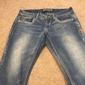 Maurices Women's Blue Straight Leg Jeans